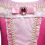 Karnevalový kostým – Princezná Šípková Rúženka s doplnkami (110 XS)